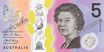 $5 AUD Note